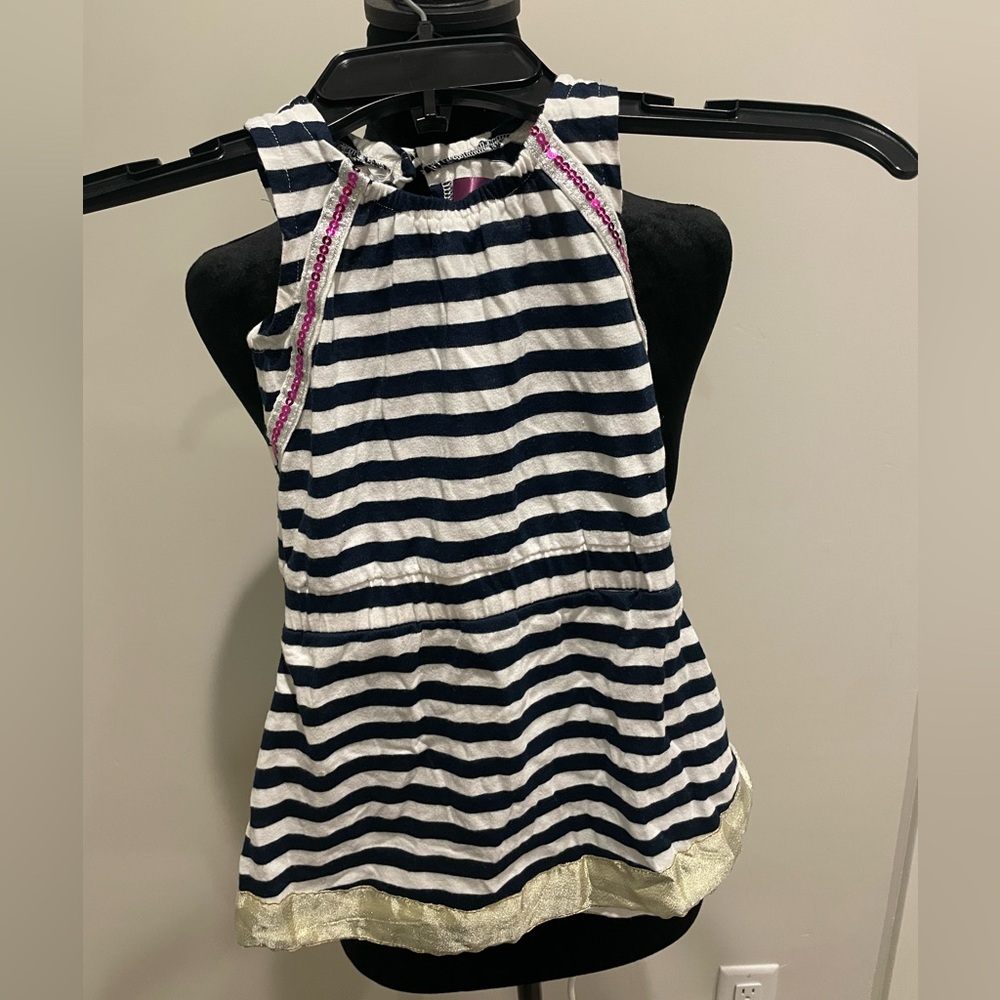 Little girls dress-Aqua